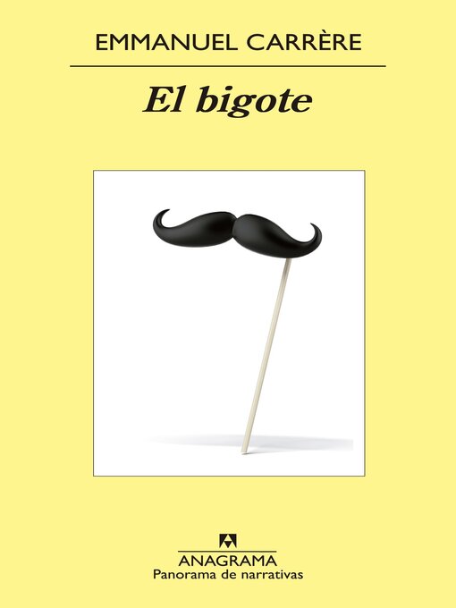 Cover image for El bigote